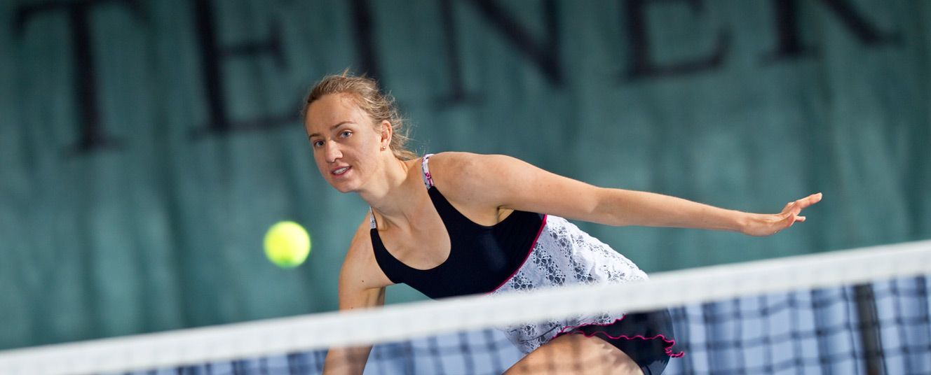 Mona Barthel Blaue Tennishalle Neumünster